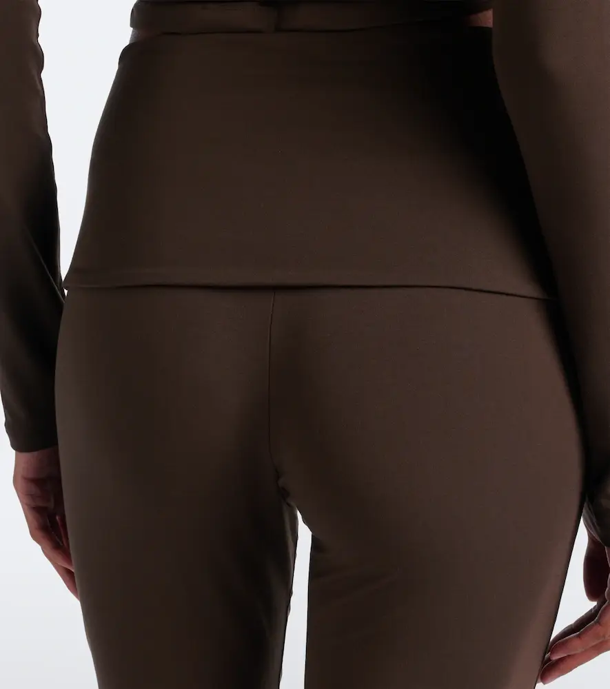 NORBA Foldover flared leggings | Thumbnail 2
