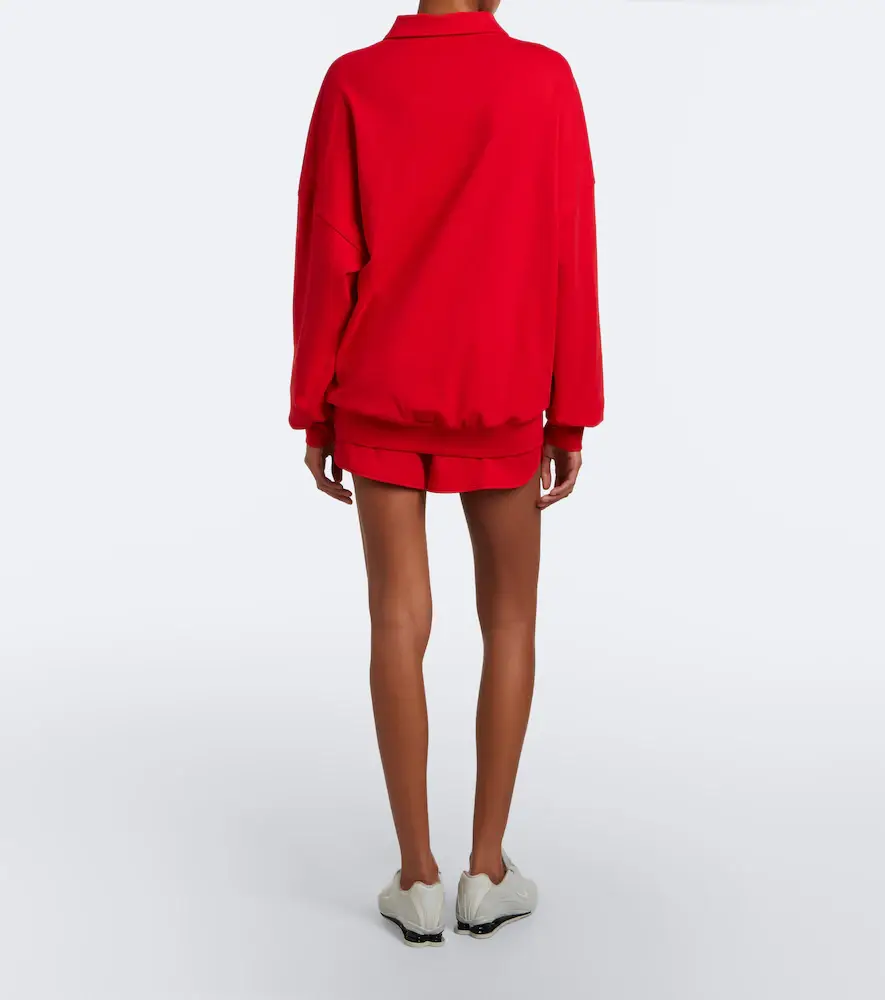 NORBA Julia cotton jersey polo sweatshirt | Thumbnail 3 NORBA Julia cotton jersey polo sweatshirt | Thumbnail 3