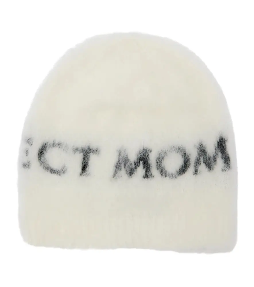 Logo wool beanie