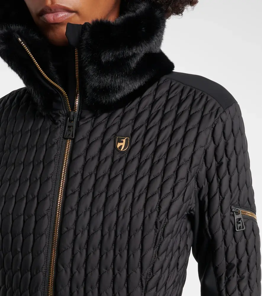 Toni Sailer Livette teddy-trimmed ski suit | Thumbnail 2 Toni Sailer Livette teddy-trimmed ski suit | Thumbnail 2