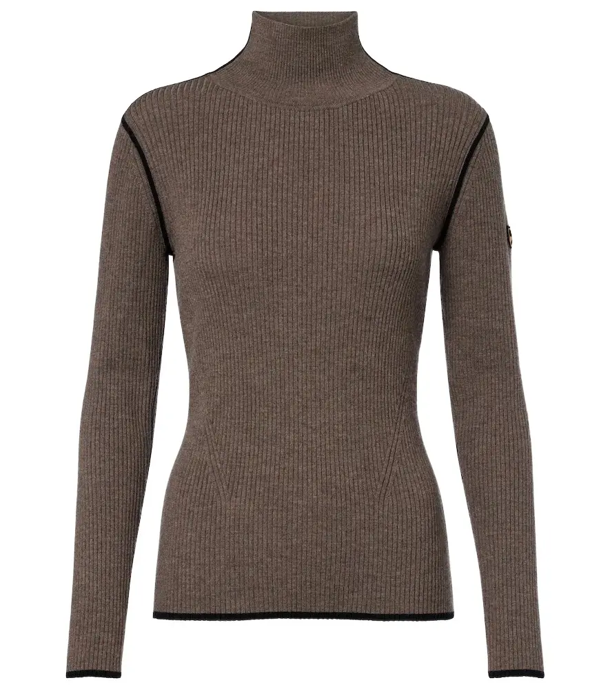 Vinny ribbed-knit wool ski top Vinny ribbed-knit wool ski top