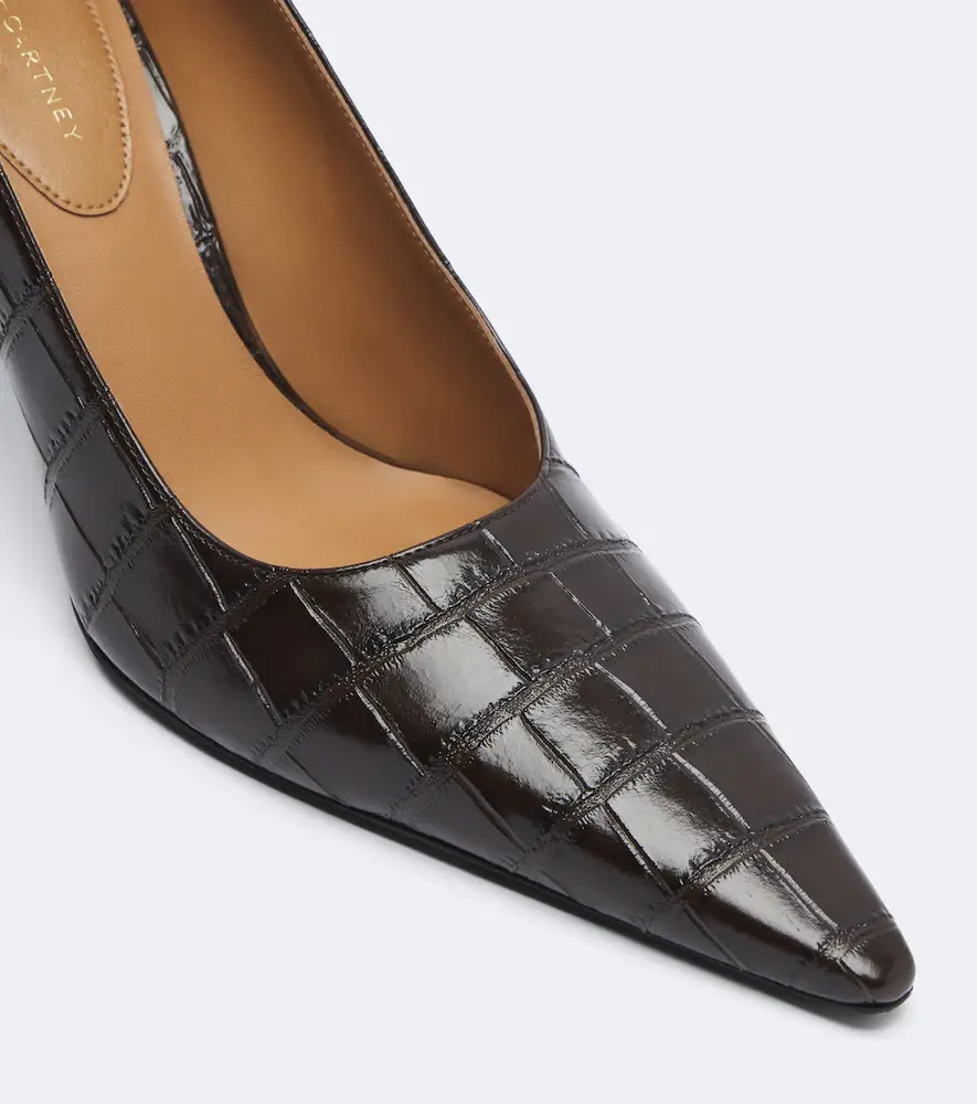 Stella McCartney Croc-effect pumps | Thumbnail 3 Stella McCartney Croc-effect pumps | Thumbnail 3