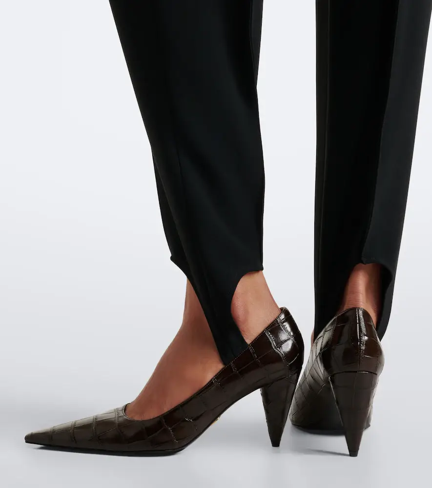 Stella McCartney Croc-effect pumps | Thumbnail 6 Stella McCartney Croc-effect pumps | Thumbnail 6