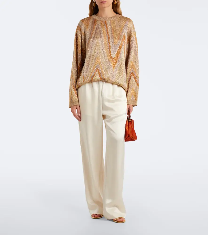 Missoni Zigzag sequined lamé sweater | Thumbnail 2 Missoni Zigzag sequined lamé sweater | Thumbnail 2