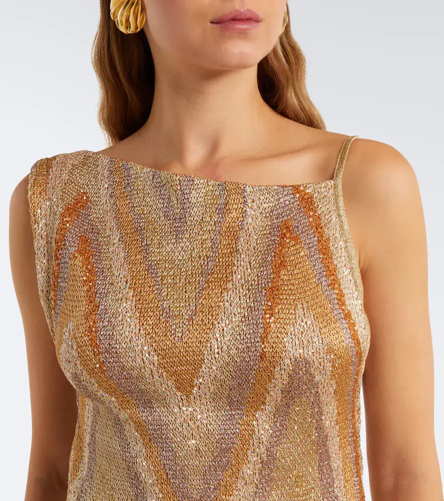 Missoni Zigzag sequined lamé top | Thumbnail 4 Missoni Zigzag sequined lamé top | Thumbnail 4