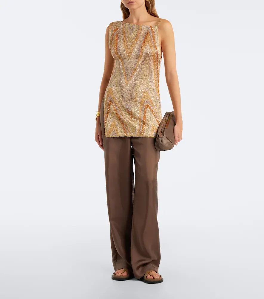 Missoni Zigzag sequined lamé top | Thumbnail 5 Missoni Zigzag sequined lamé top | Thumbnail 5