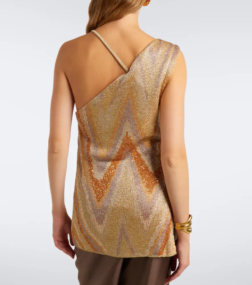 Missoni Zigzag sequined lamé top | Thumbnail 6 Missoni Zigzag sequined lamé top | Thumbnail 6