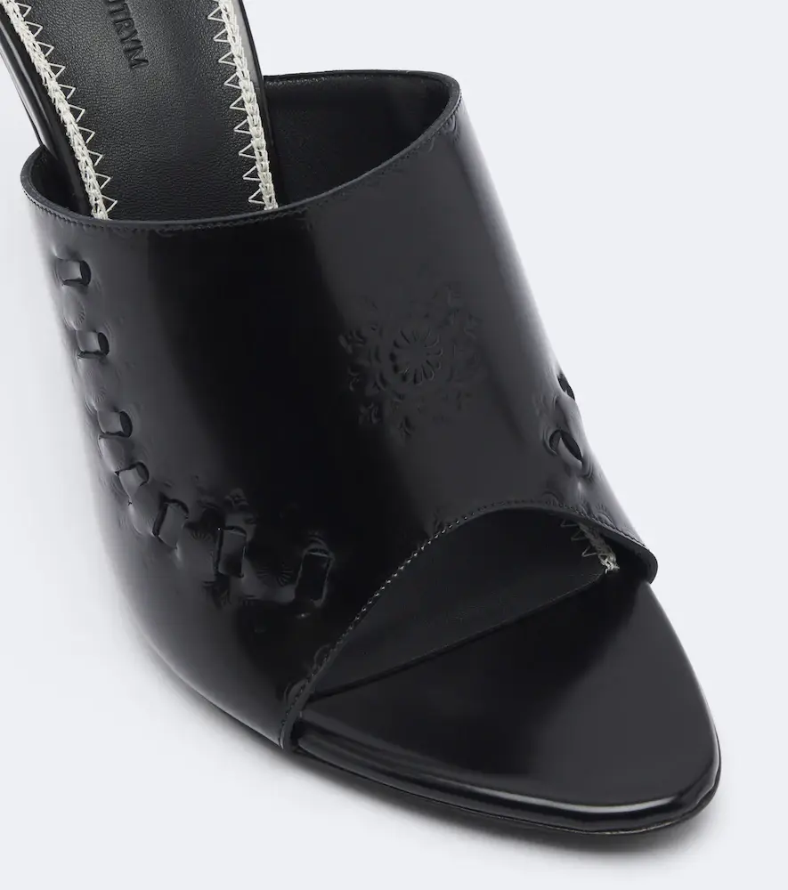 Magda Butrym Leather mules | Thumbnail 3