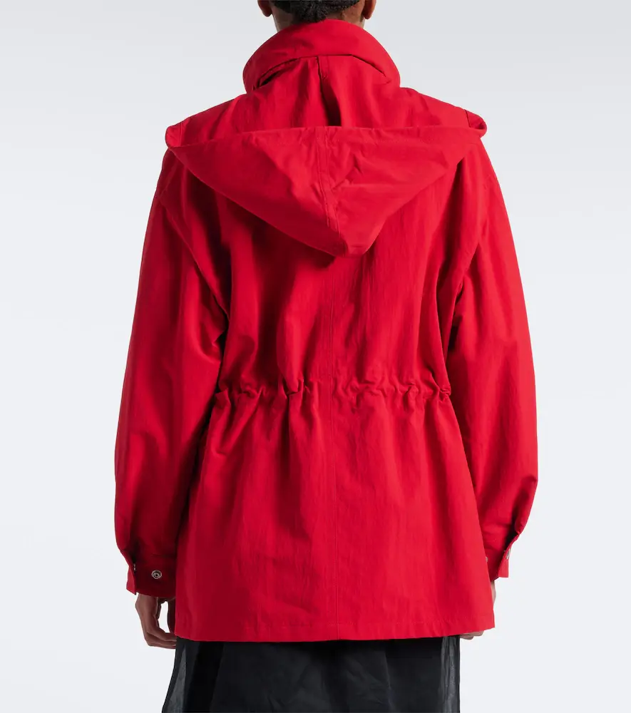 Prada Shearling-trimmed technical parka | Thumbnail 3