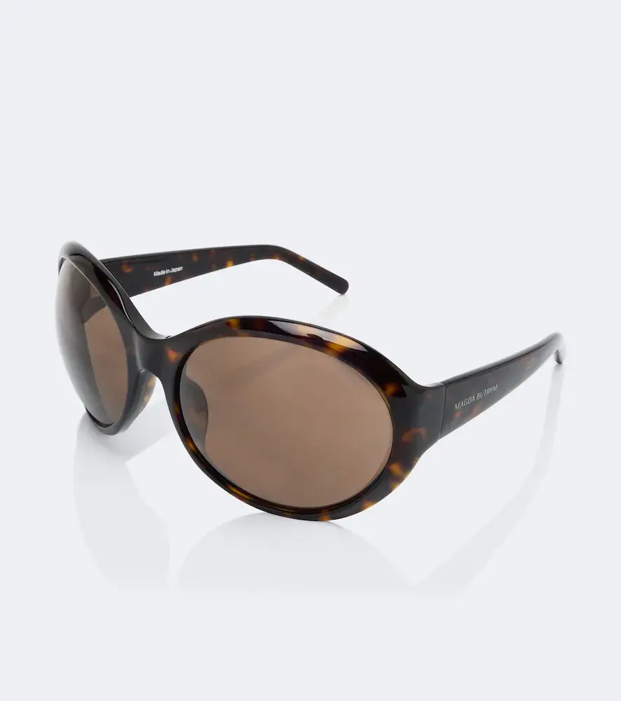 Magda Butrym Logo oversized sunglasses | Thumbnail 3 Magda Butrym Logo oversized sunglasses | Thumbnail 3