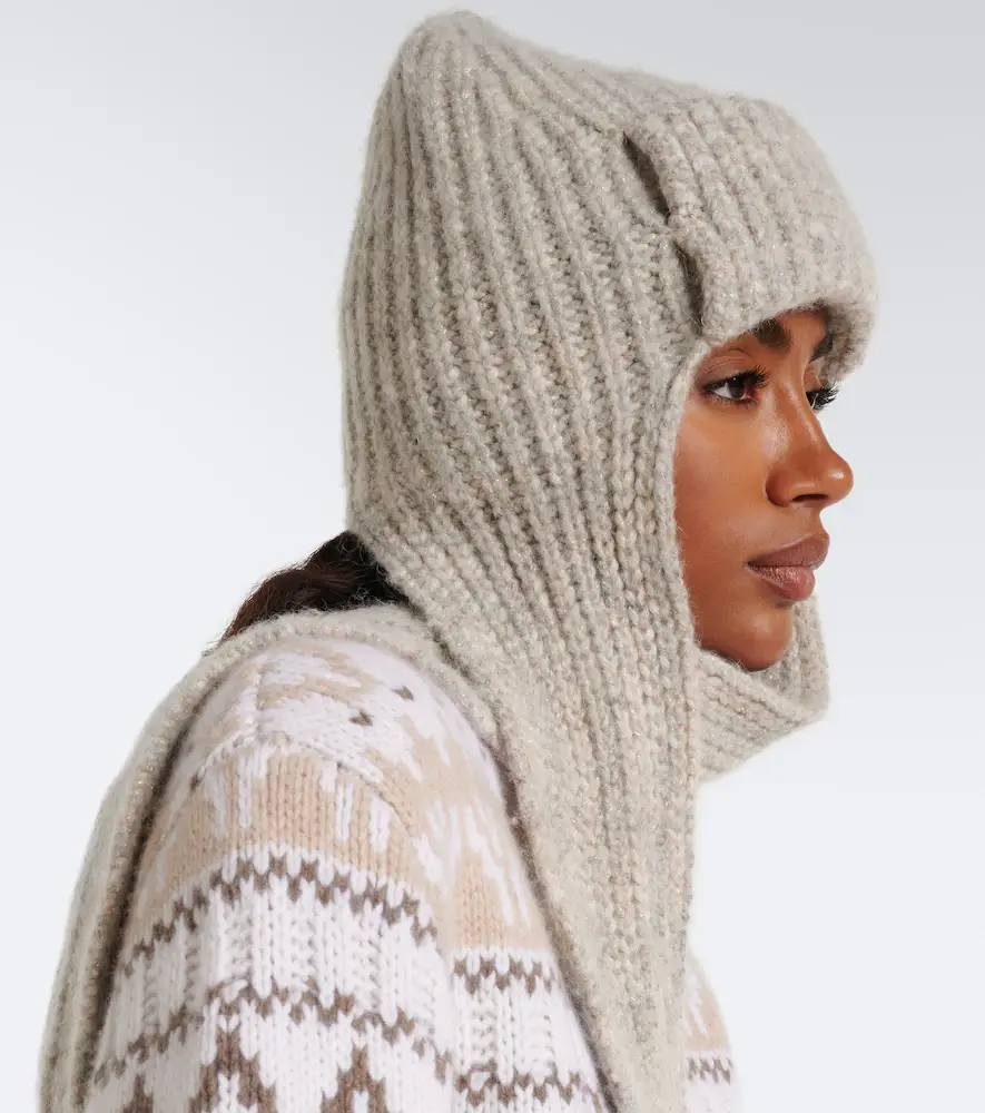 Bogner Suzanne cotton and wool-blend hood | Thumbnail 5