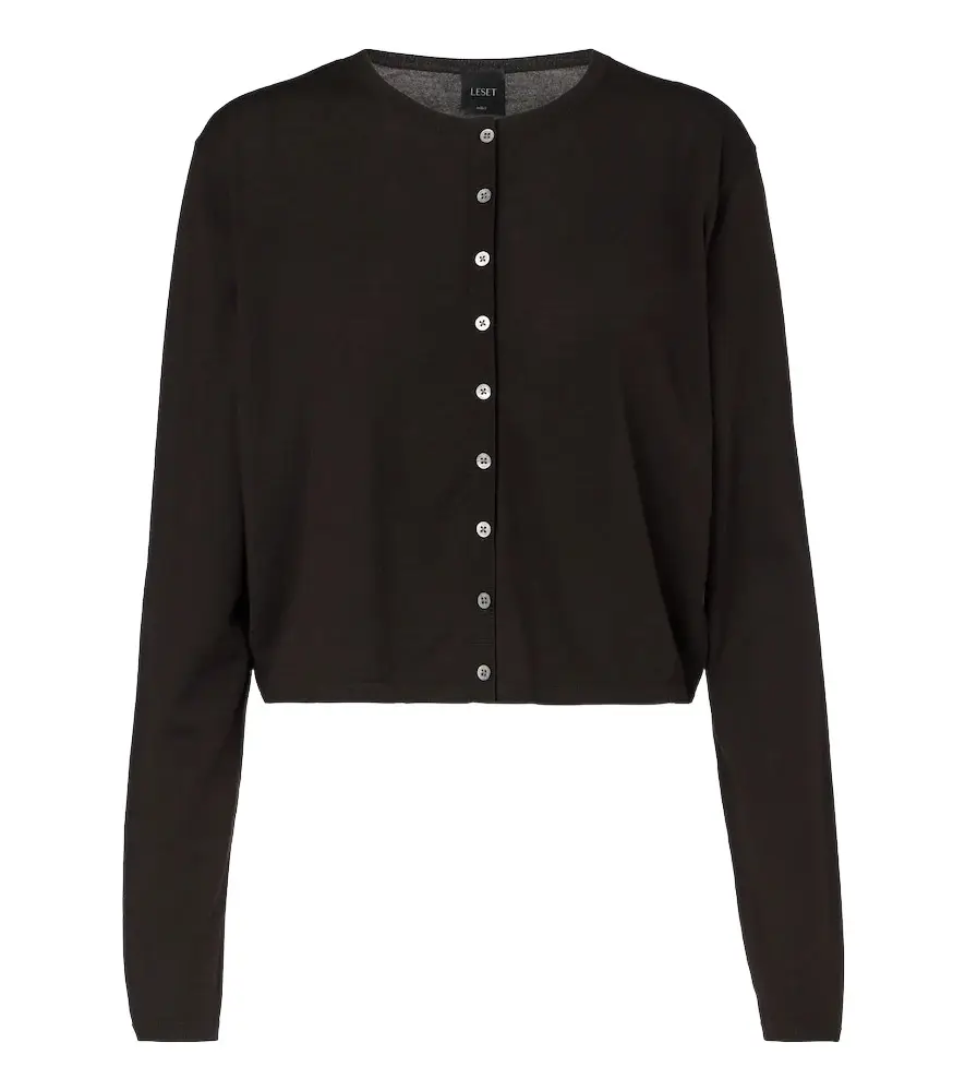 LESET James wool cardigan
