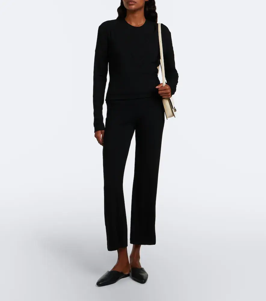 LESET Lauren jersey wrap top | Thumbnail 2 LESET Lauren jersey wrap top | Thumbnail 2