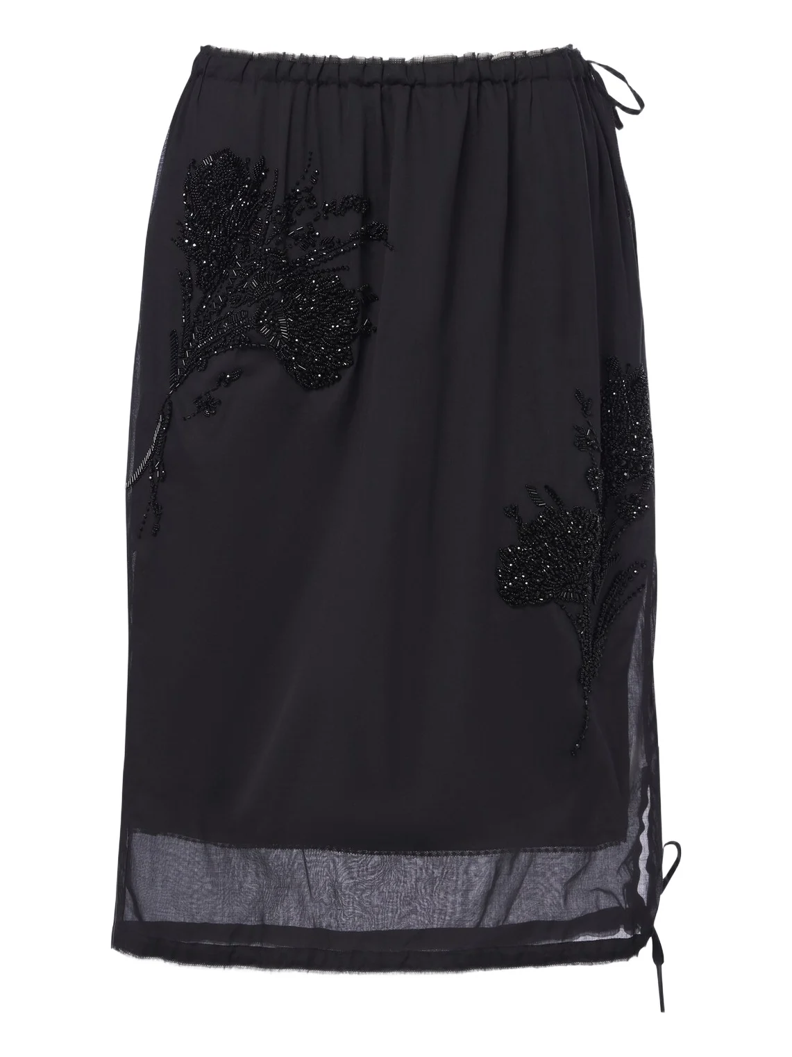 Prada Embellished midi skirt