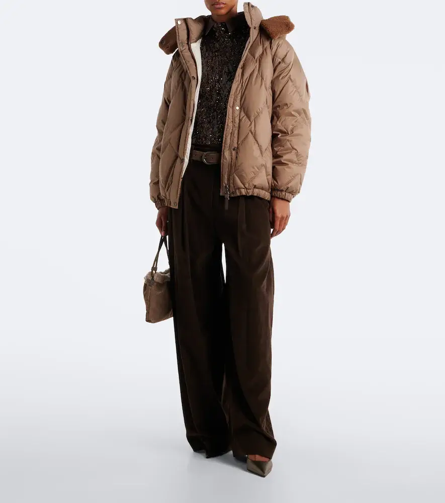 Brunello Cucinelli Monili corduroy wide-leg pants | Thumbnail 2 Brunello Cucinelli Monili corduroy wide-leg pants | Thumbnail 2