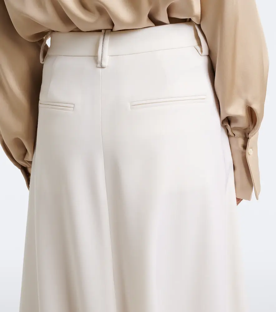 Brunello Cucinelli Monili wool midi skirt | Thumbnail 5