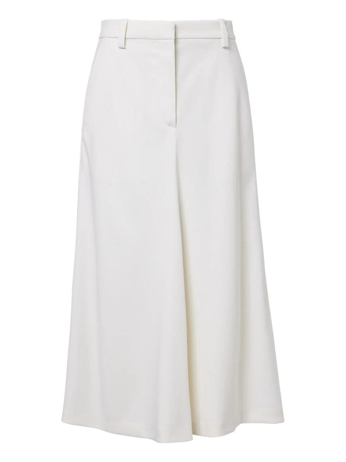 Monili wool midi skirt