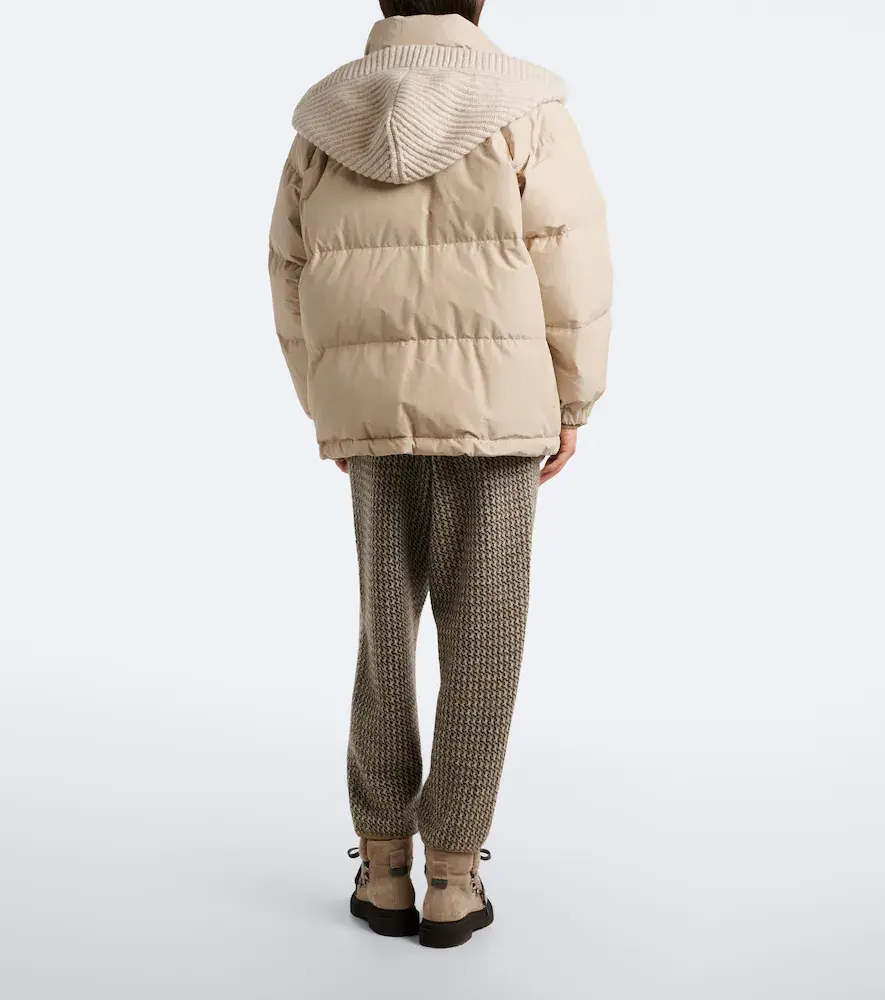 Brunello Cucinelli Houndstooth mohair and wool-blend straight pants | Thumbnail 5 Brunello Cucinelli Houndstooth mohair and wool-blend straight pants | Thumbnail 5