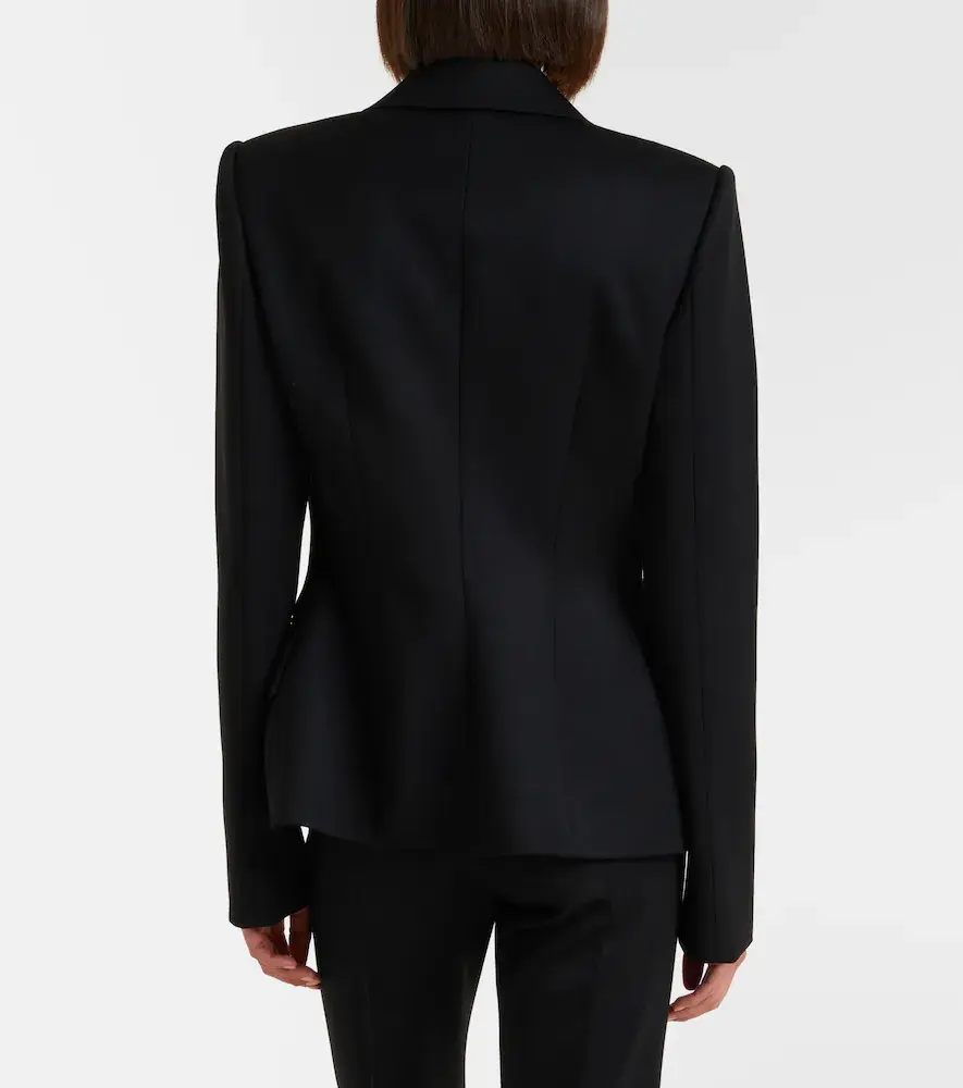 Alexander McQueen Beaded embroidered wool blazer | Thumbnail 6 Alexander McQueen Beaded embroidered wool blazer | Thumbnail 6