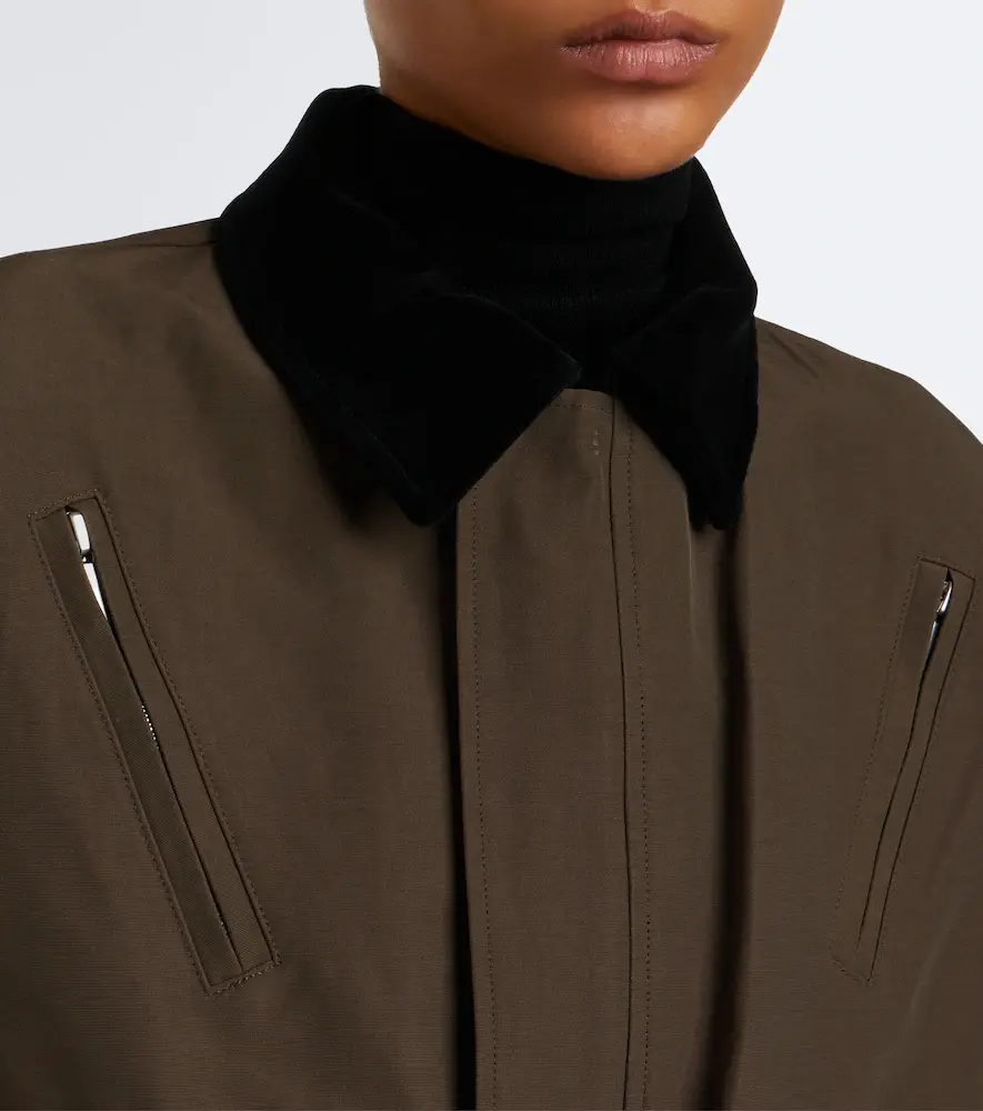Sacai Cotton-blend blouson jacket | Thumbnail 3 Sacai Cotton-blend blouson jacket | Thumbnail 3