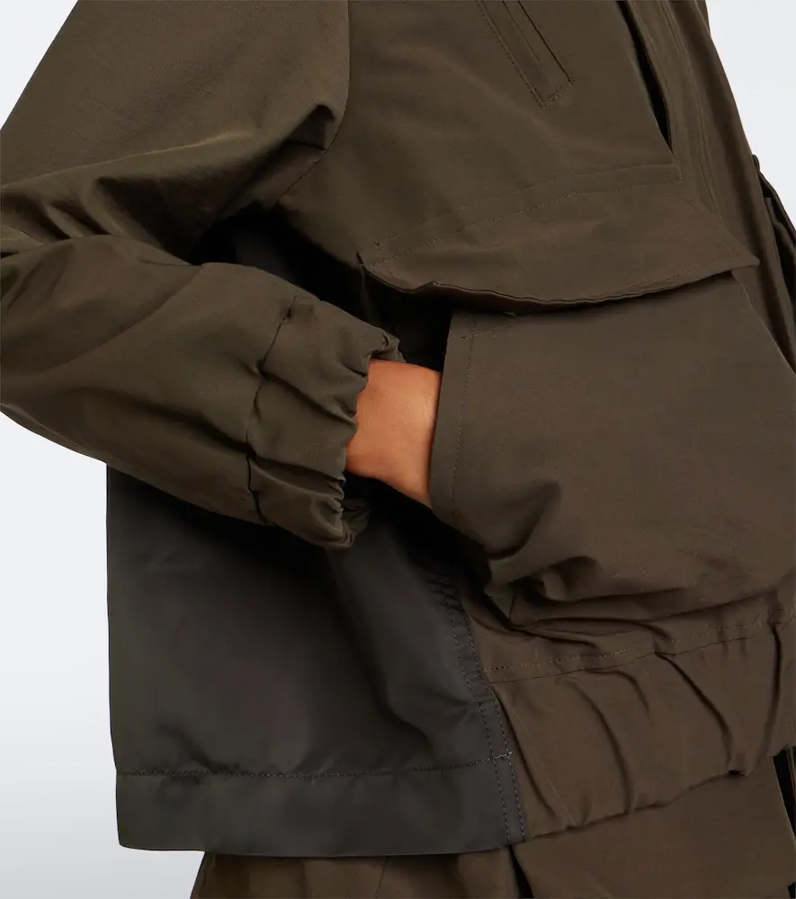 Sacai Cotton-blend blouson jacket | Thumbnail 4 Sacai Cotton-blend blouson jacket | Thumbnail 4