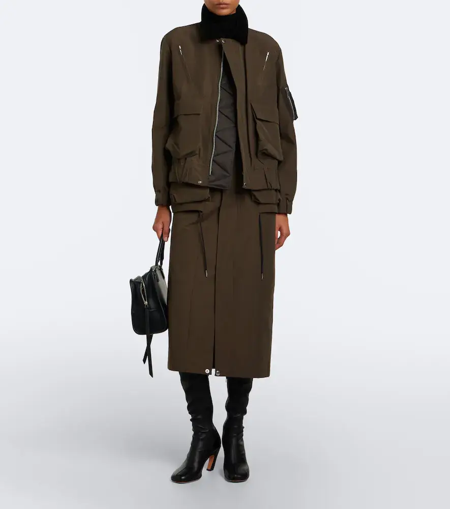 Sacai Cotton-blend cargo skirt | Thumbnail 4 Sacai Cotton-blend cargo skirt | Thumbnail 4