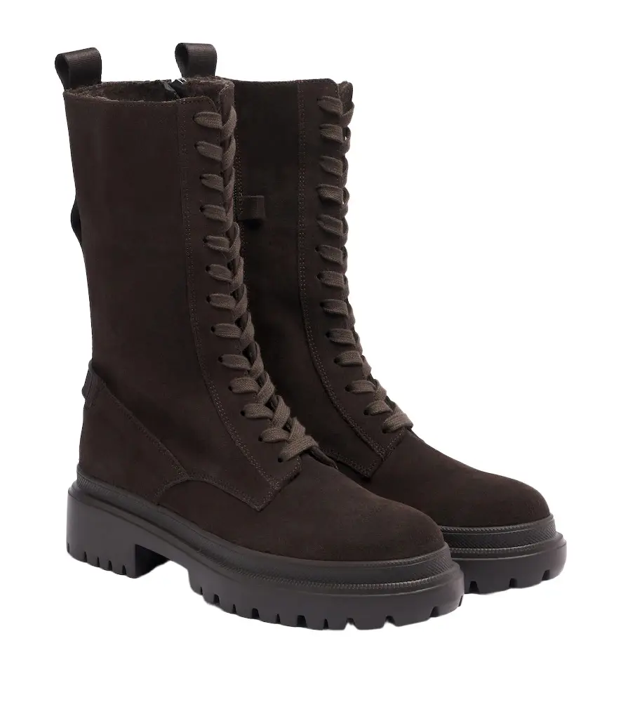Riga suede lace-up boots Riga suede lace-up boots