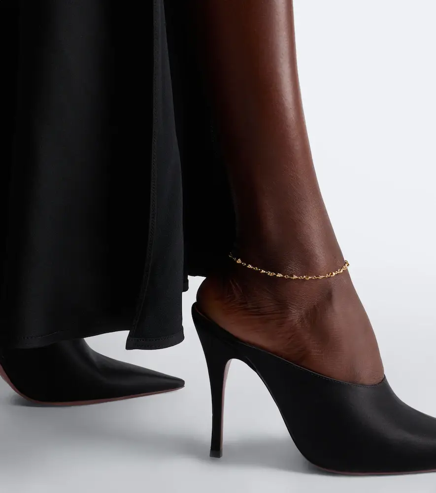 Anita Ko Shell By The Yard 18kt gold anklet with diamonds | Thumbnail 4 Anita Ko Shell By The Yard 18kt gold anklet with diamonds | Thumbnail 4