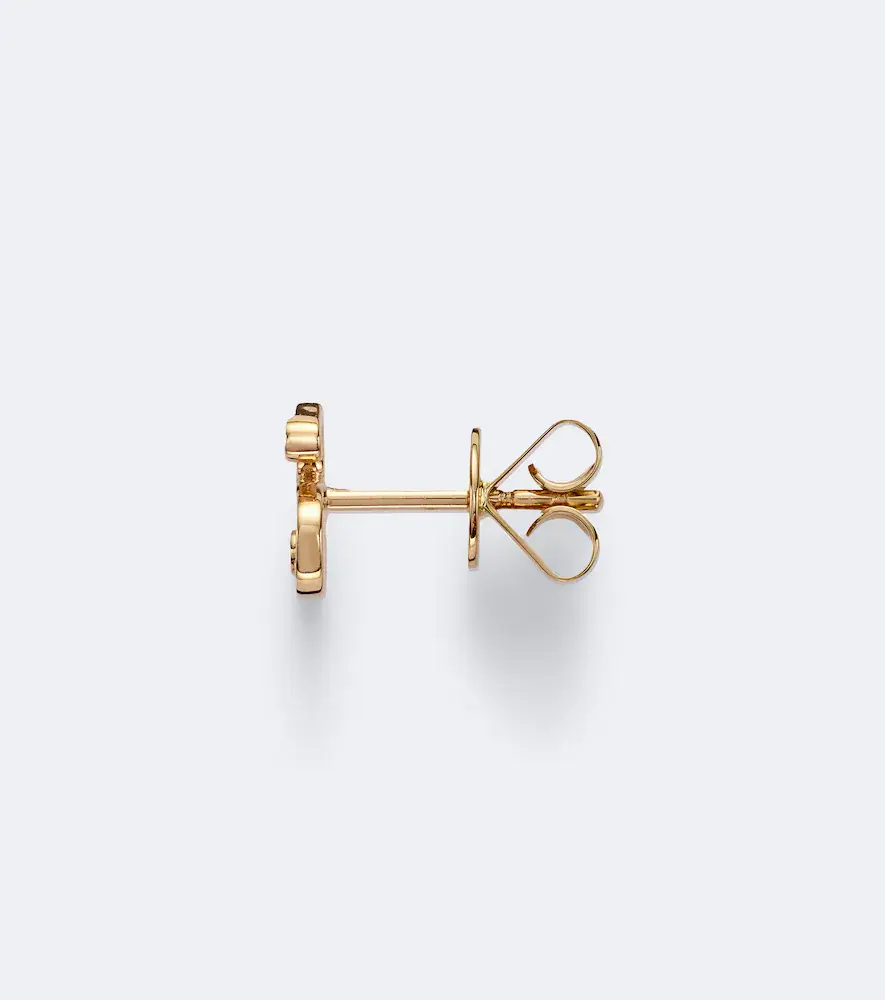 Sophie Bille Brahe Initial Petite S 18kt gold single earring with diamonds | Thumbnail 2 Sophie Bille Brahe Initial Petite S 18kt gold single earring with diamonds | Thumbnail 2