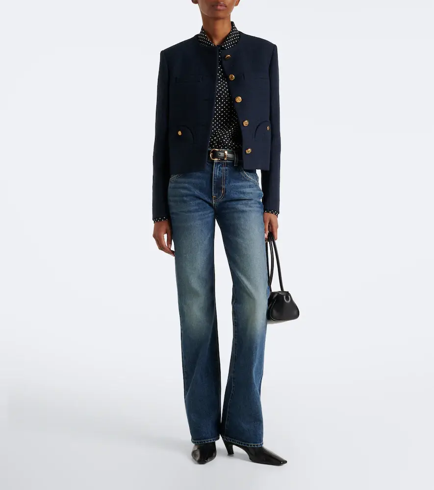 Nili Lotan Roxane faded bootcut jeans | Thumbnail 3