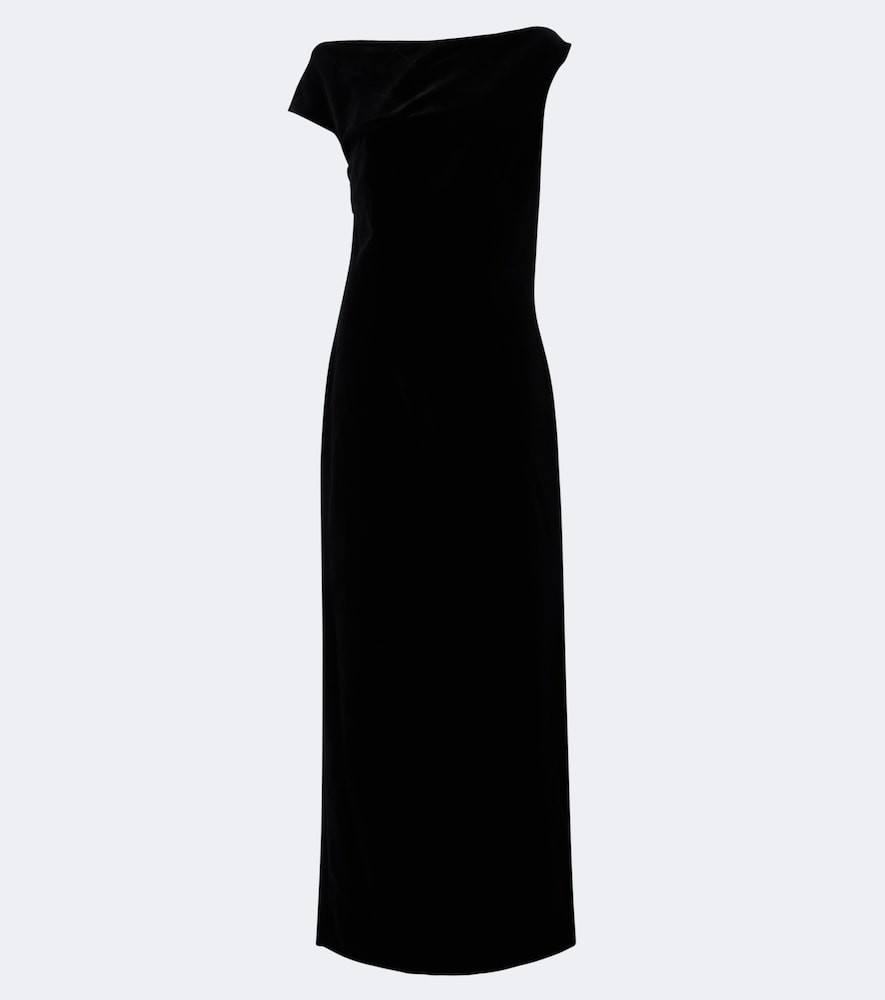 Róhe Asymmetric cotton velvet gown Róhe Asymmetric cotton velvet gown