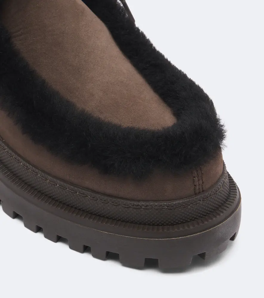 Yves Salomon Shearling-lined suede ankle boots | Thumbnail 4 Yves Salomon Shearling-lined suede ankle boots | Thumbnail 4