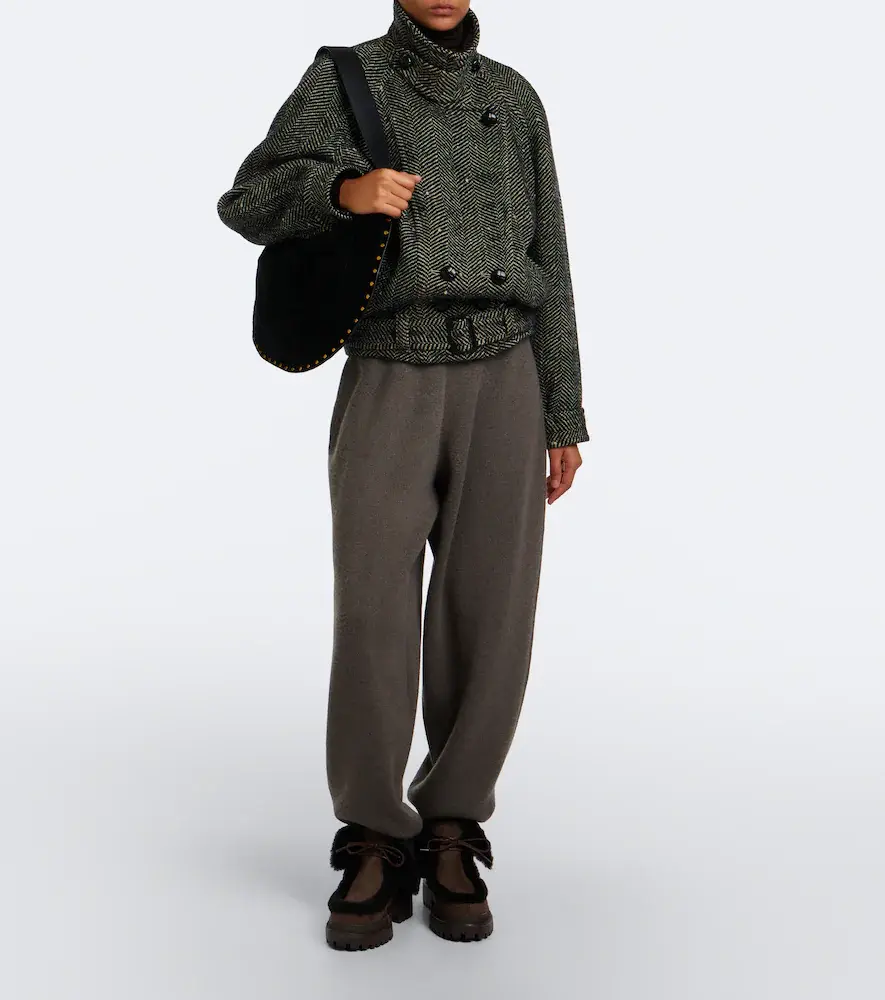 Yves Salomon Shearling-lined suede ankle boots | Thumbnail 6 Yves Salomon Shearling-lined suede ankle boots | Thumbnail 6
