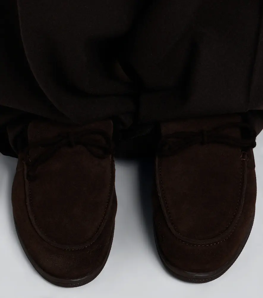 Yves Salomon Shearling-lined suede mules | Thumbnail 6 Yves Salomon Shearling-lined suede mules | Thumbnail 6