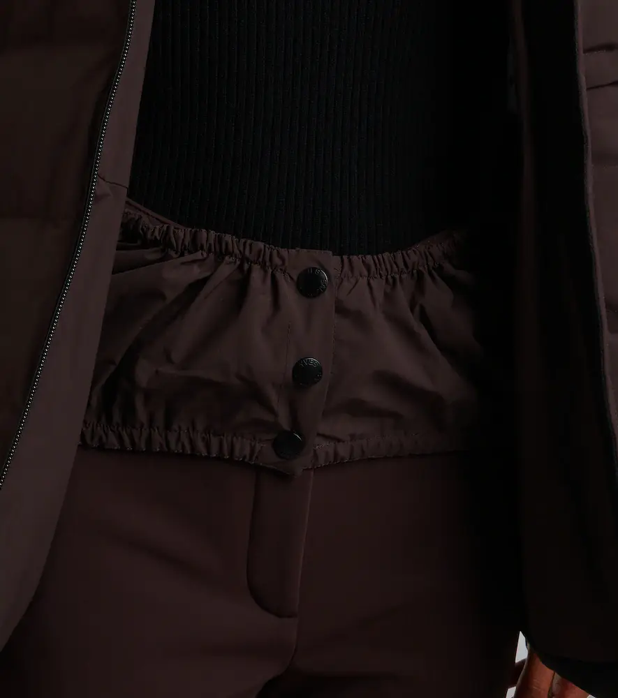 Yves Salomon Belted shearling-trimmed ski jacket | Thumbnail 3