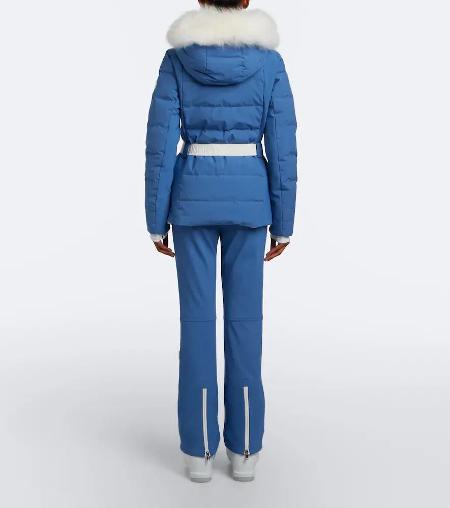 Yves Salomon Belted shearling-trimmed ski jacket | Thumbnail 6 Yves Salomon Belted shearling-trimmed ski jacket | Thumbnail 6