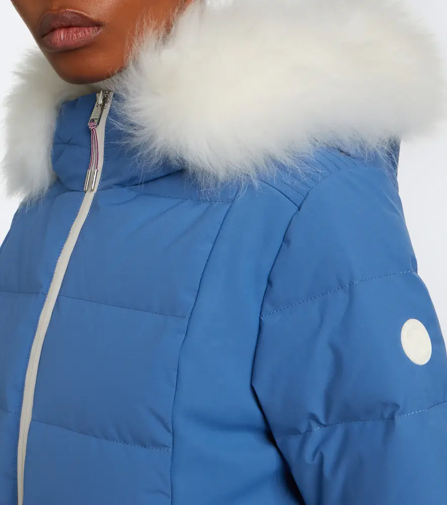 Yves Salomon Belted shearling-trimmed ski jacket | Thumbnail 7 Yves Salomon Belted shearling-trimmed ski jacket | Thumbnail 7