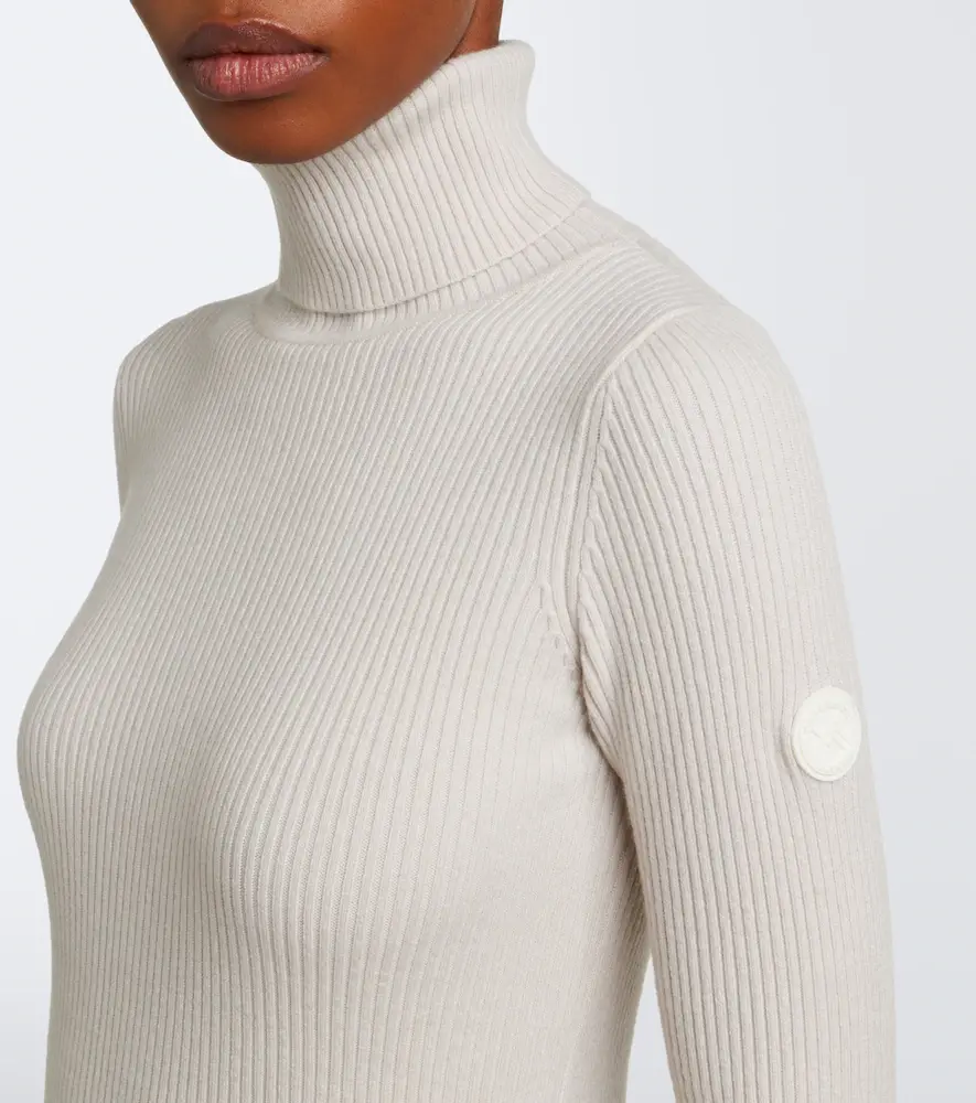 Yves Salomon Wool and cashmere-blend turtleneck sweater | Thumbnail 3 Yves Salomon Wool and cashmere-blend turtleneck sweater | Thumbnail 3