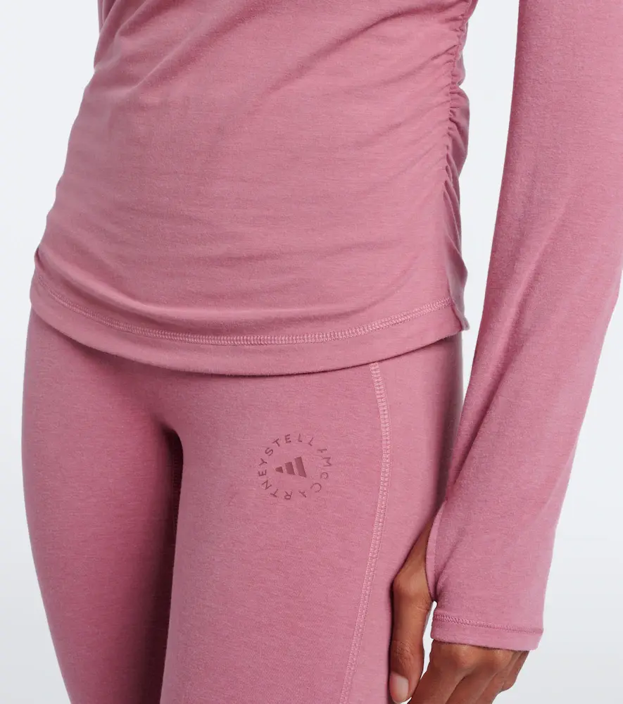 adidas by Stella McCartney Logo jersey hoodie | Thumbnail 2 adidas by Stella McCartney Logo jersey hoodie | Thumbnail 2