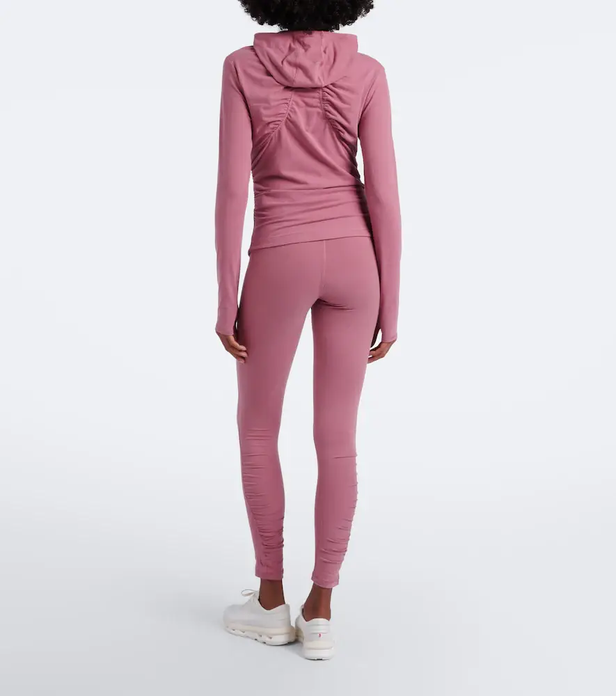adidas by Stella McCartney Logo jersey hoodie | Thumbnail 3 adidas by Stella McCartney Logo jersey hoodie | Thumbnail 3