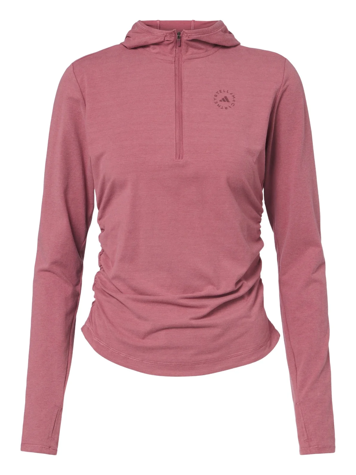 Logo jersey hoodie