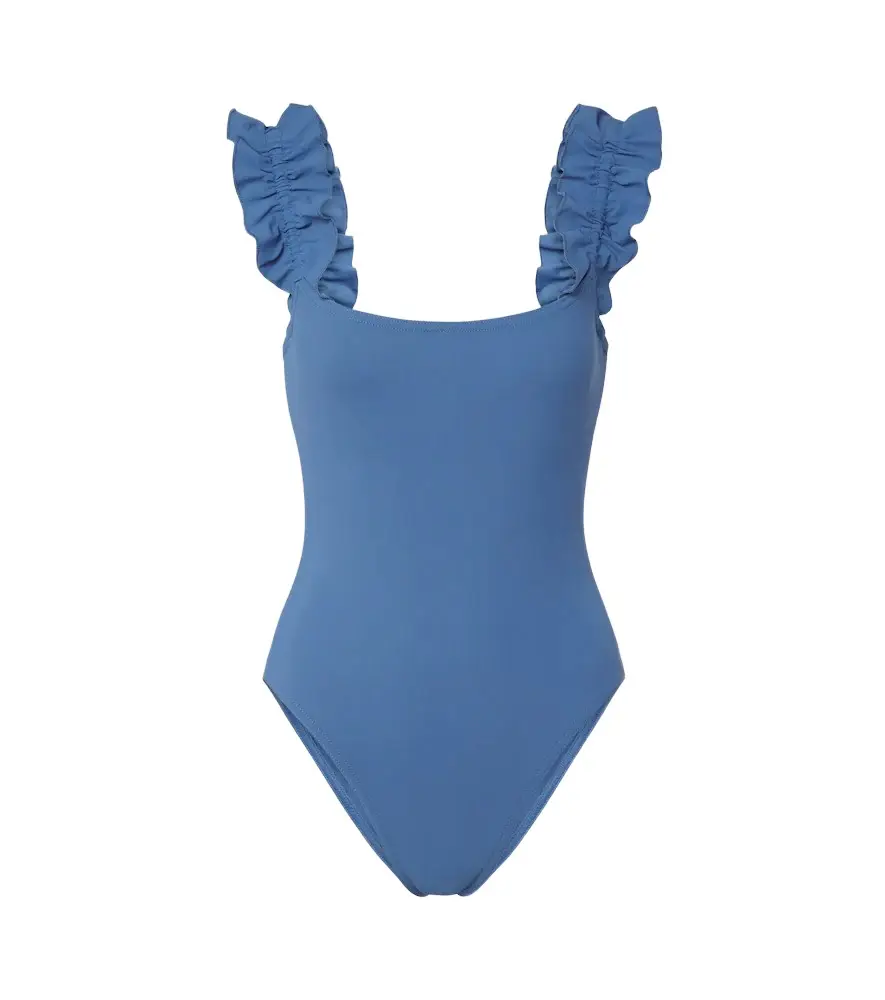 Ruffled swimsuit