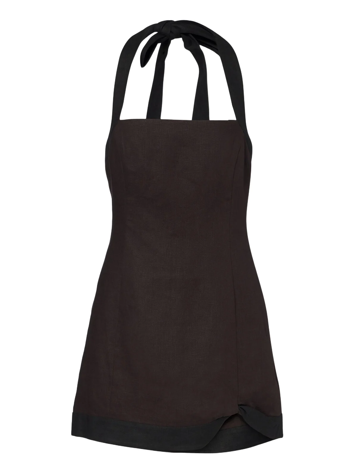 Linen halterneck minidress Linen halterneck minidress