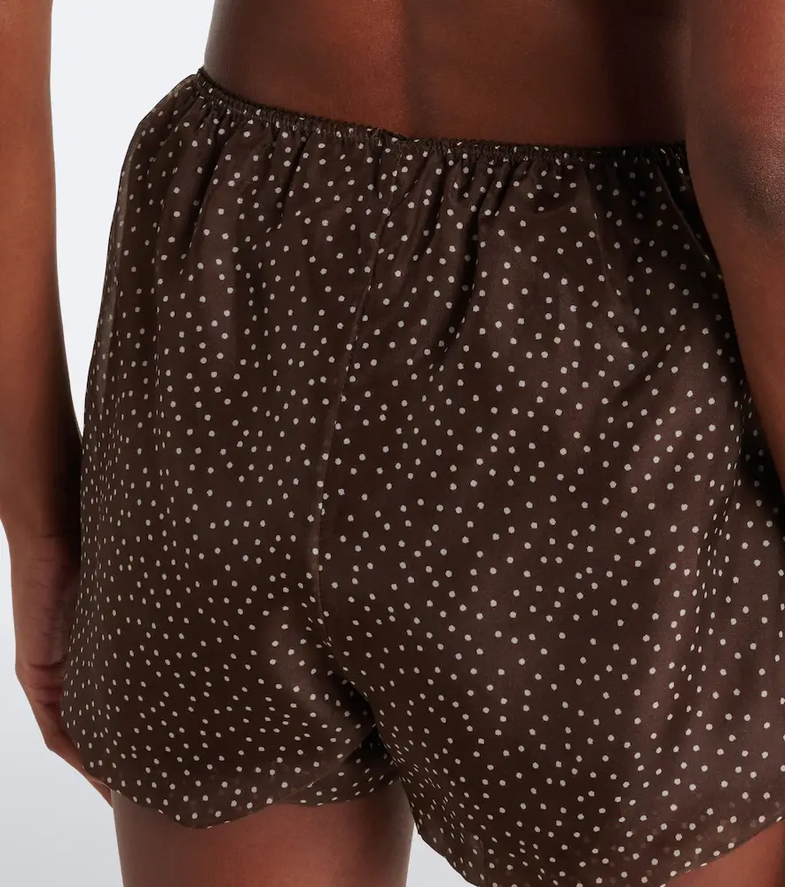 SIR. Polka-dot silk organza shorts | Thumbnail 4 SIR. Polka-dot silk organza shorts | Thumbnail 4