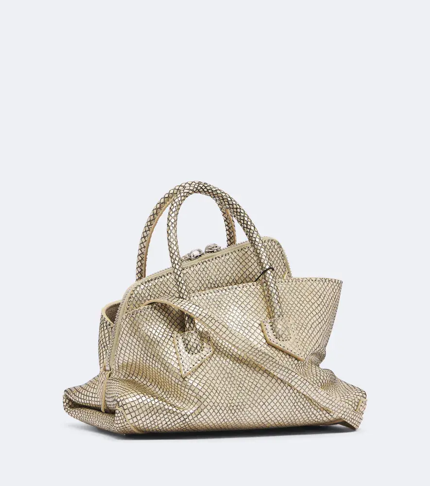 The Attico La Passeggiata Mini leather top-handle bag | Thumbnail 3