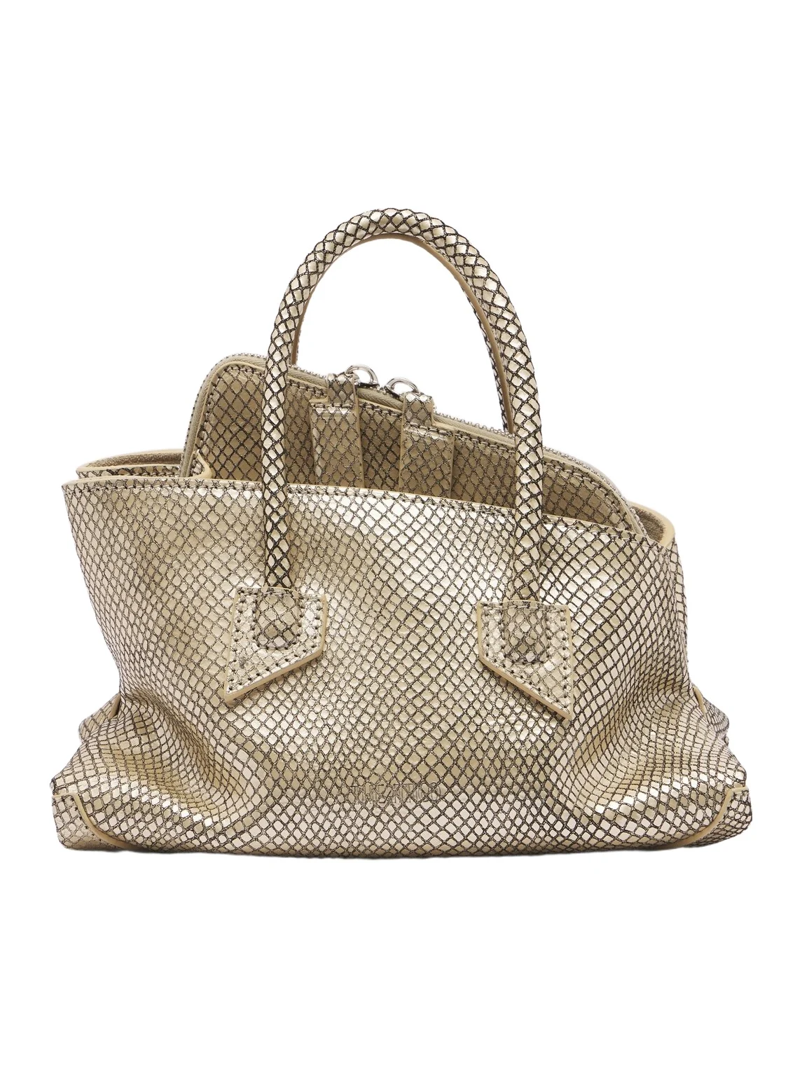 La Passeggiata Mini leather top-handle bag La Passeggiata Mini leather top-handle bag
