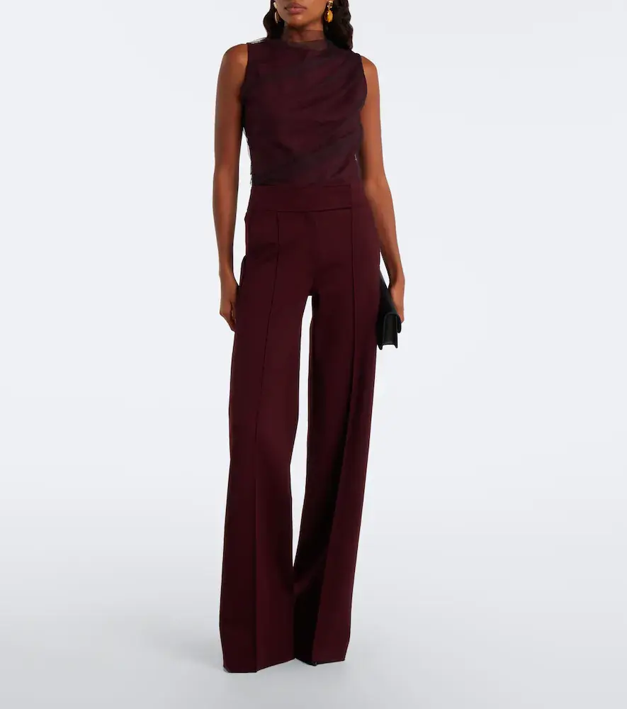 Dorothee Schumacher Layered draped jersey and tulle top | Thumbnail 5 Dorothee Schumacher Layered draped jersey and tulle top | Thumbnail 5