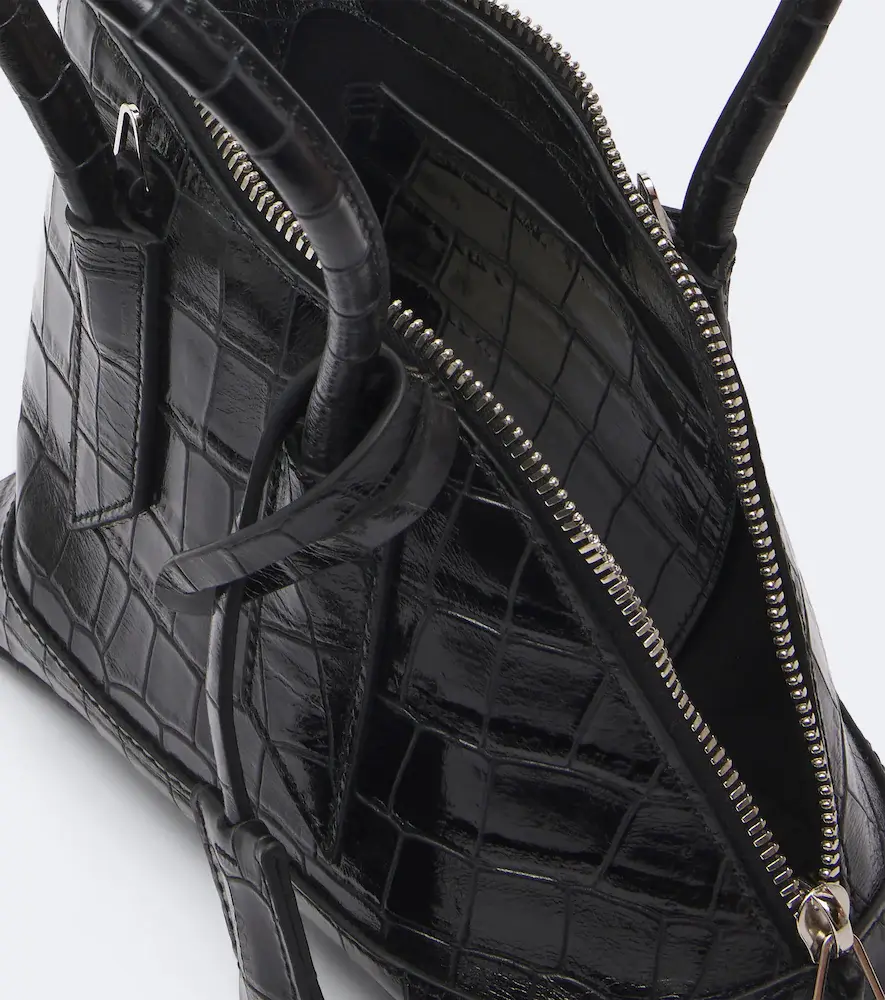 The Attico Sant Ambroeus Mini leather top-handle bag | Thumbnail 2
