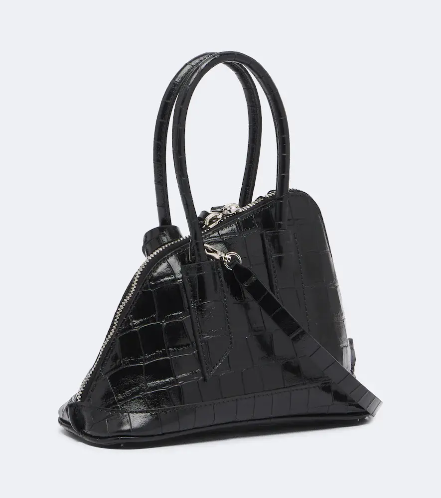 The Attico Sant Ambroeus Mini leather top-handle bag | Thumbnail 3