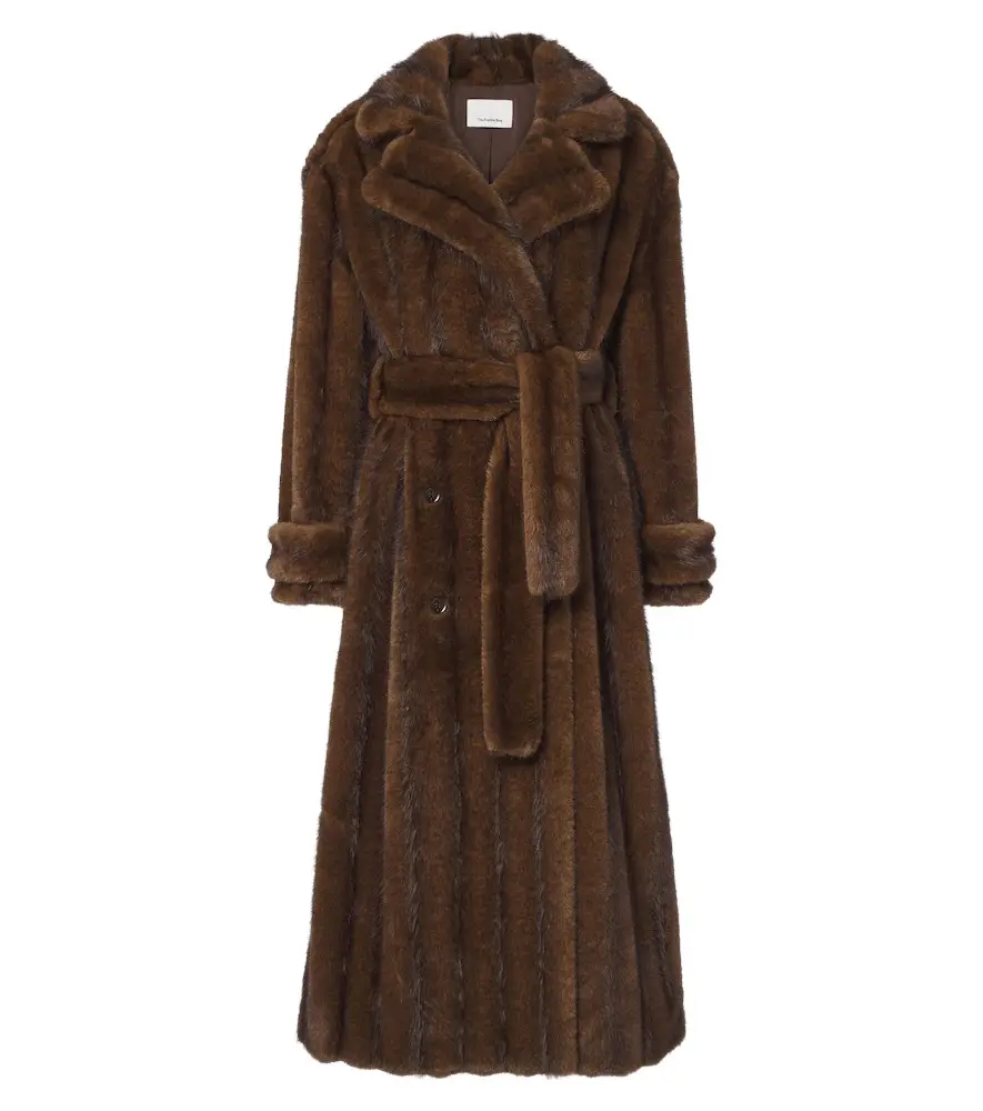The Frankie Shop Daph double-breasted coat